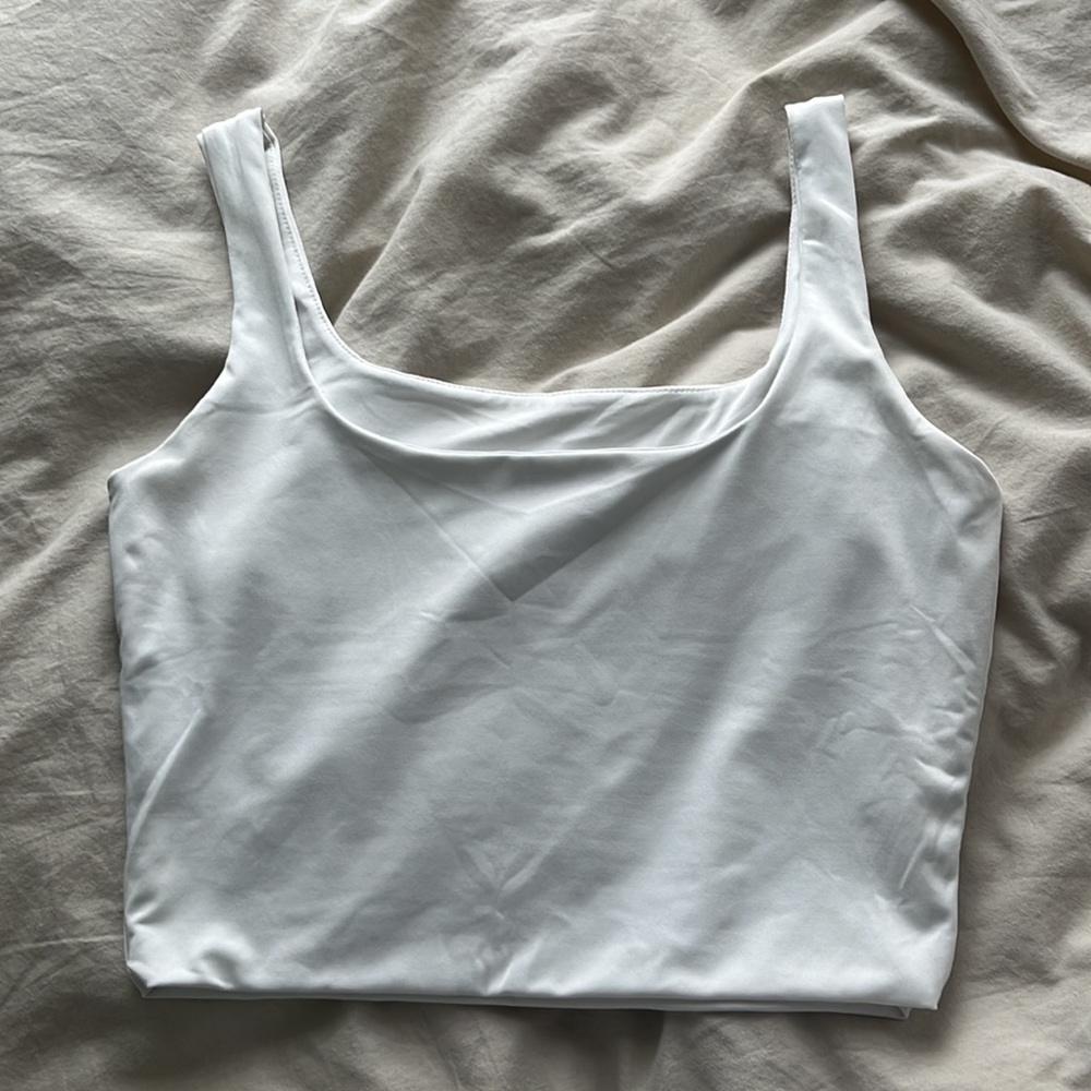Basic white top from Amazon! - Picture 2 of 2